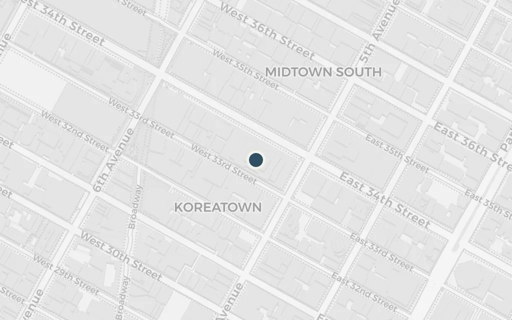Map of The Empire State Building today