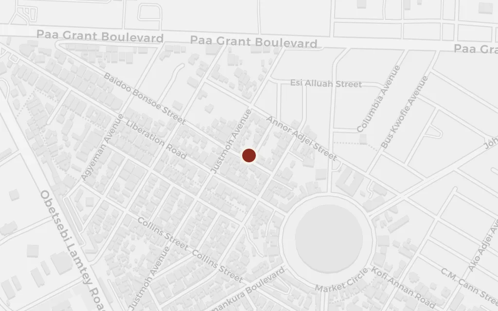 Map of The home block today
