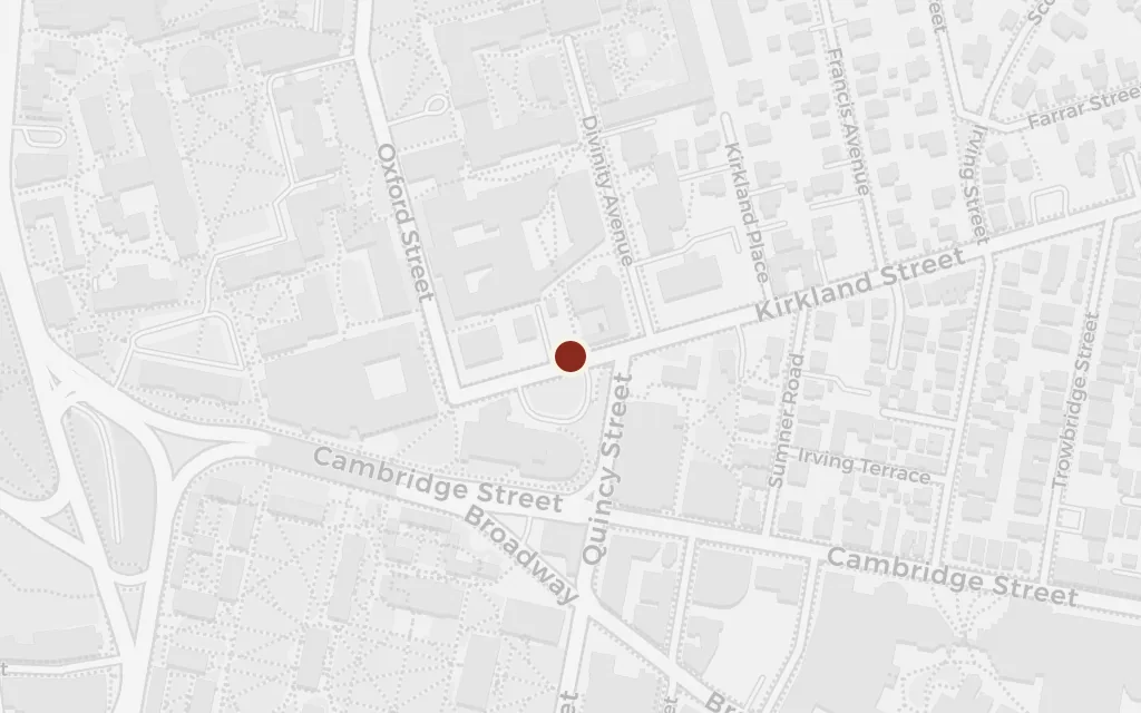 Map of Harvard: Memorial Hall today