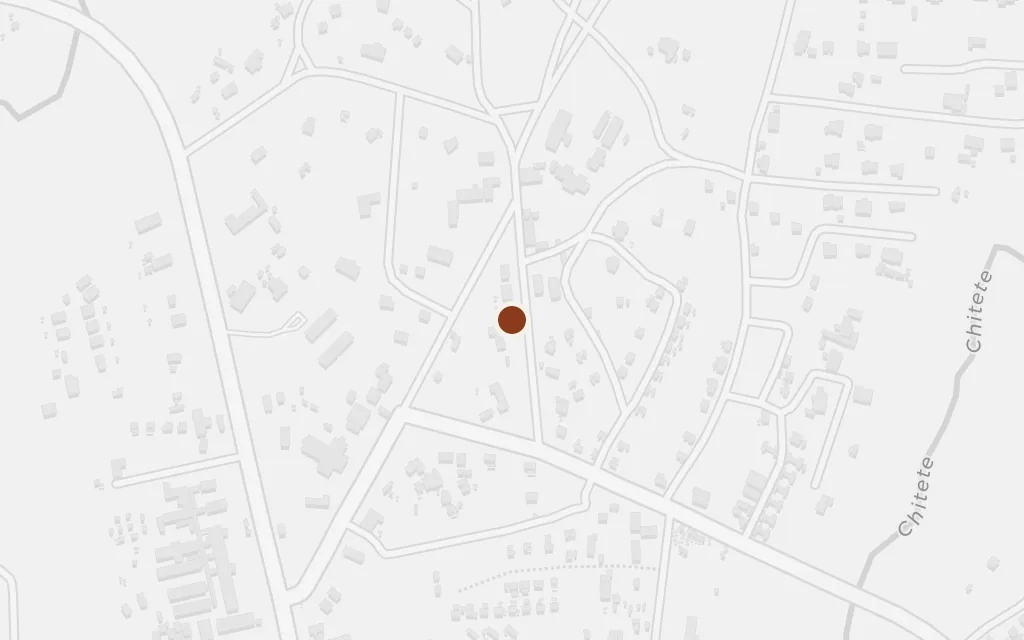 Map of Kasungu, the district town today