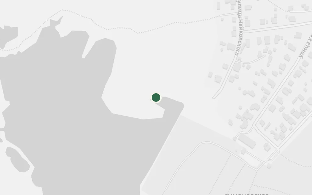 Map of The monastery today