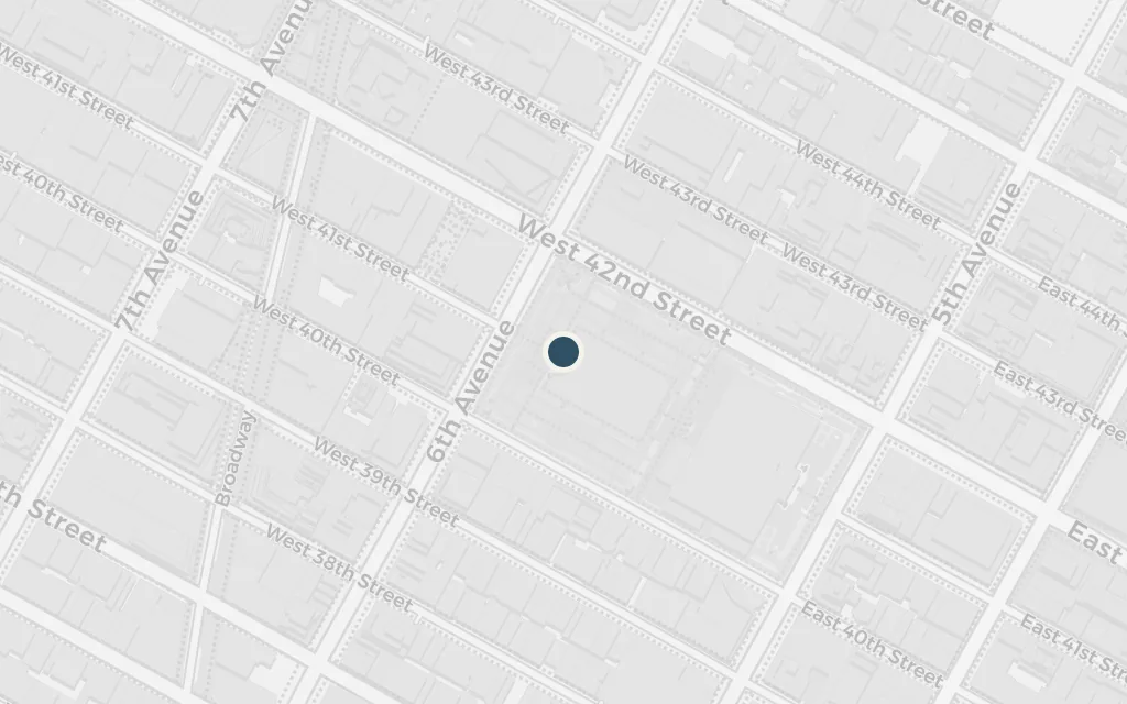 Map of The Edmont Hotel today