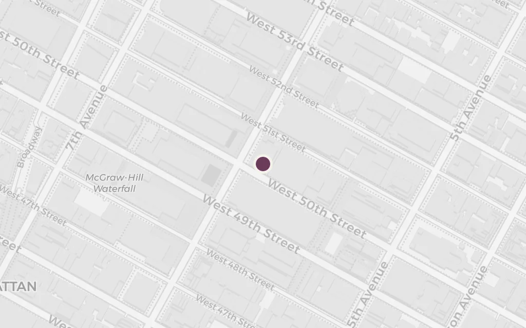 Map of Radio City (the skating date) today