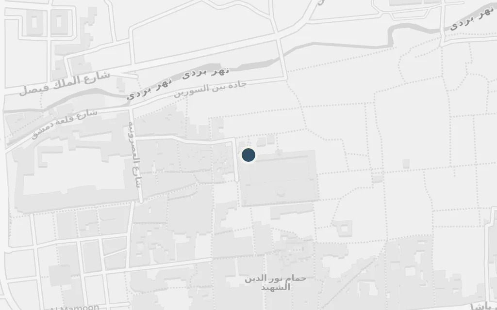 Map of The Umayyad Mosque today