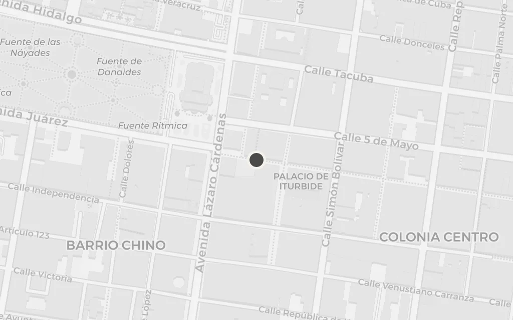 Map of The capital (Artemio's empire) today