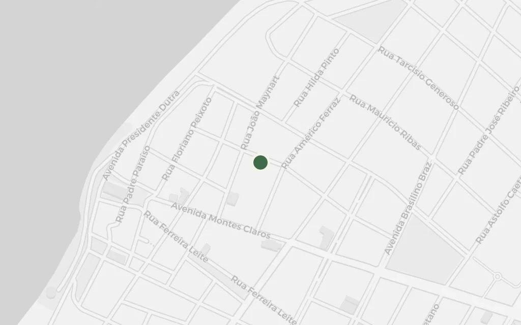 Map of São Francisco today
