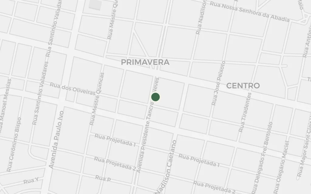 Map of São Romão today