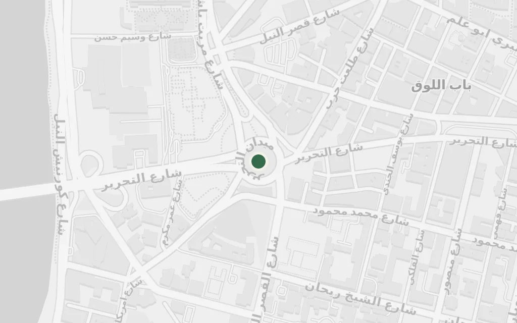 Map of Cairo today