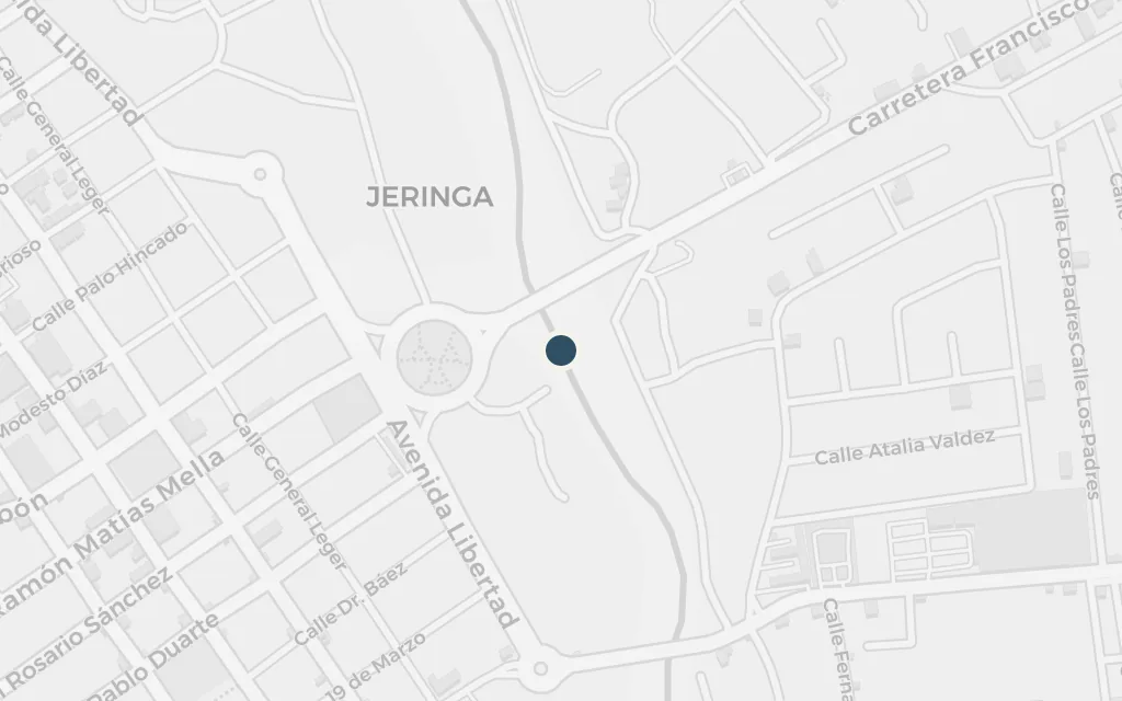 Map of The Mahogany House, San Cristóbal today