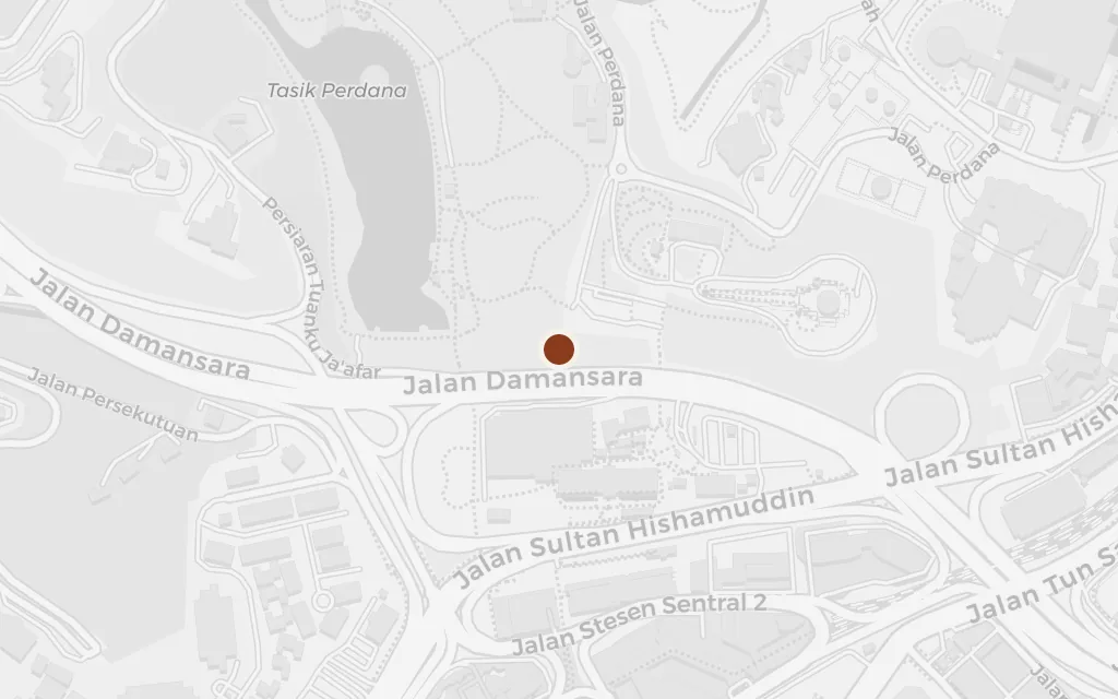 Map of Kuala Lumpur today