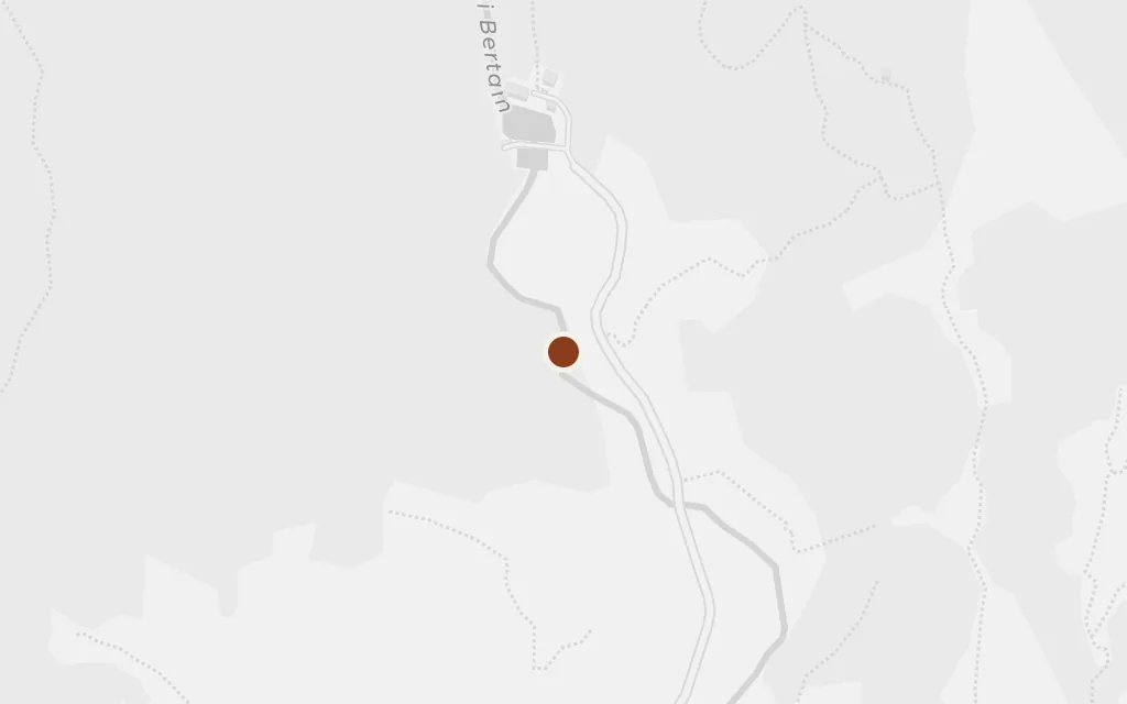 Map of Yugiri, Aritomo's garden today