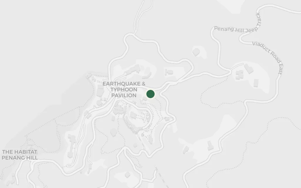 Map of Penang Hill today