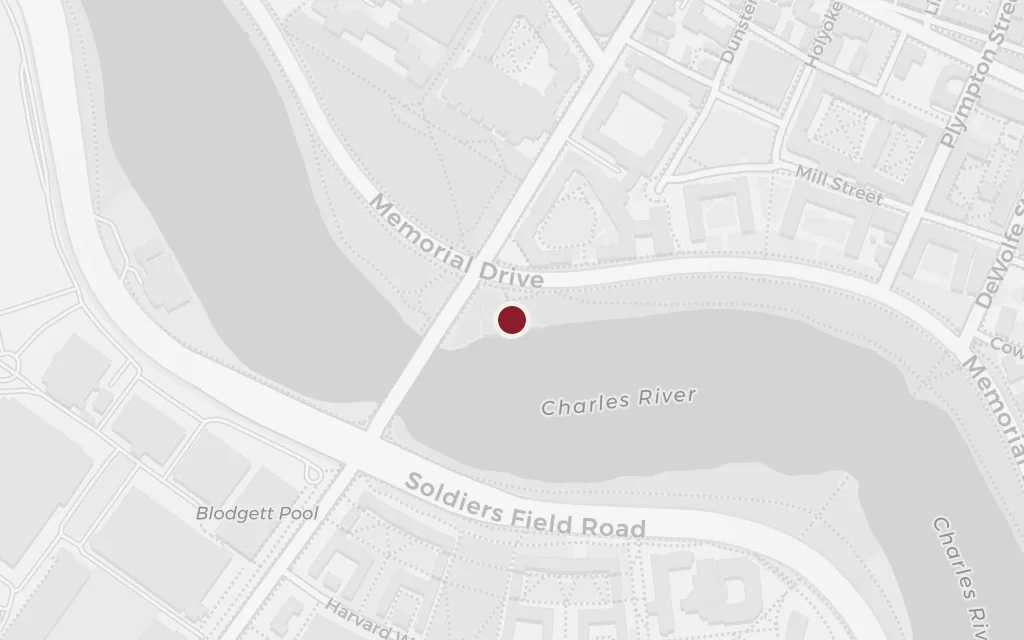 Map of The Charles River today