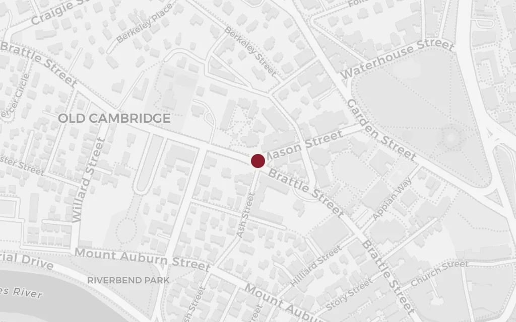 Map of The Commander's house today