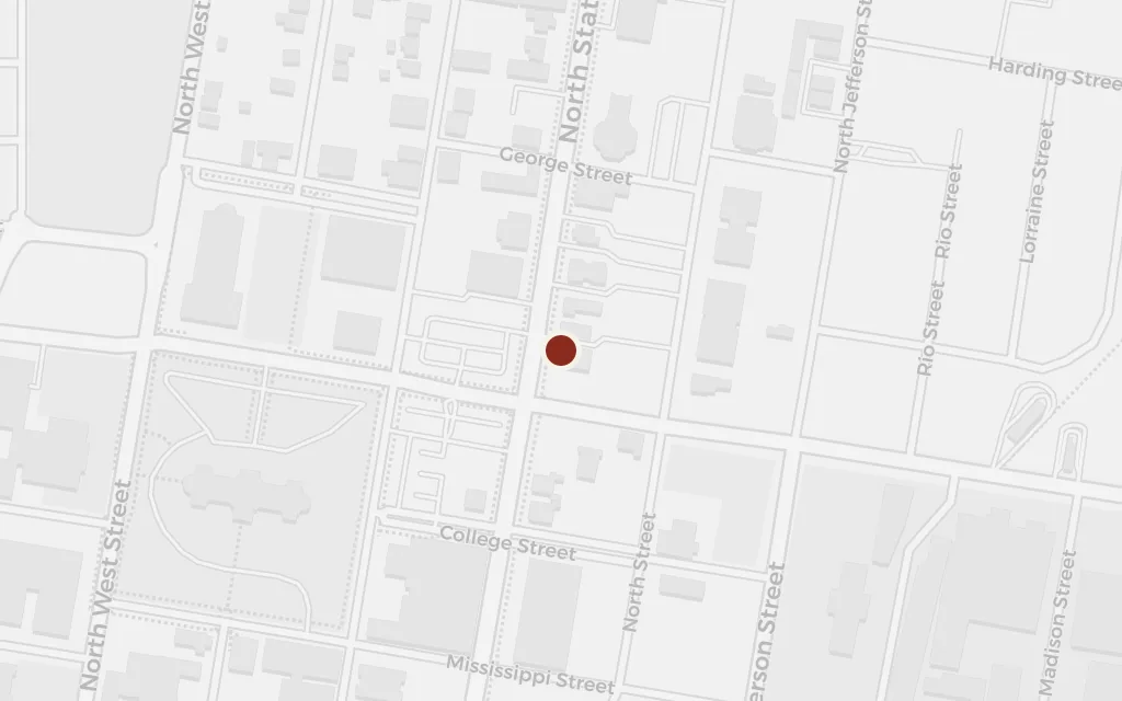 Map of The Jitney Jungle grocery today