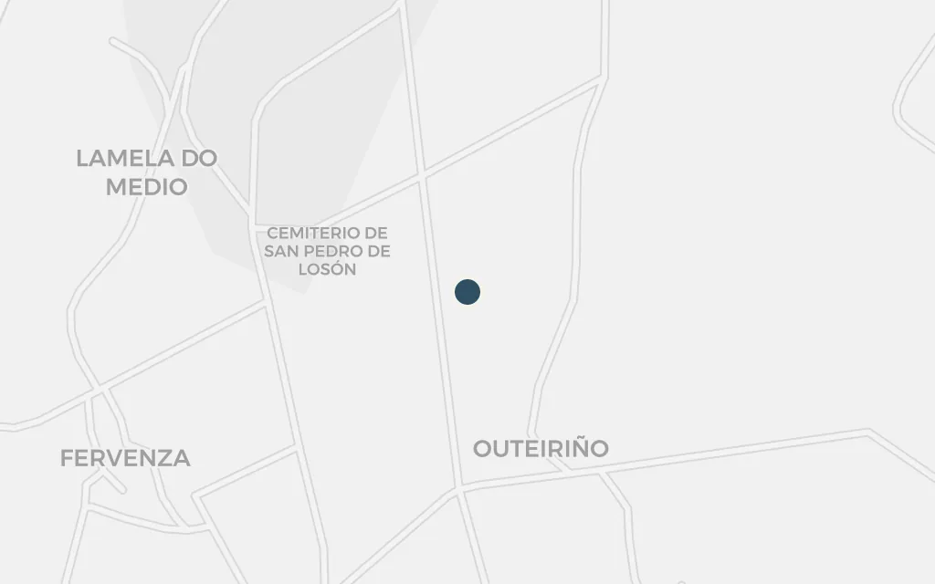 Map of The village church today