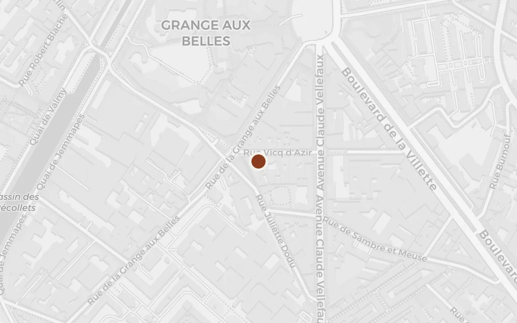 Map of Montfaucon today