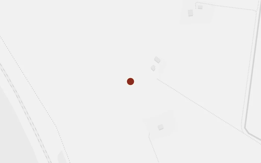 Map of The village and church today