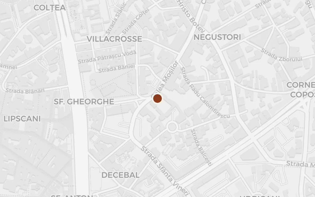 Map of Bucharest today