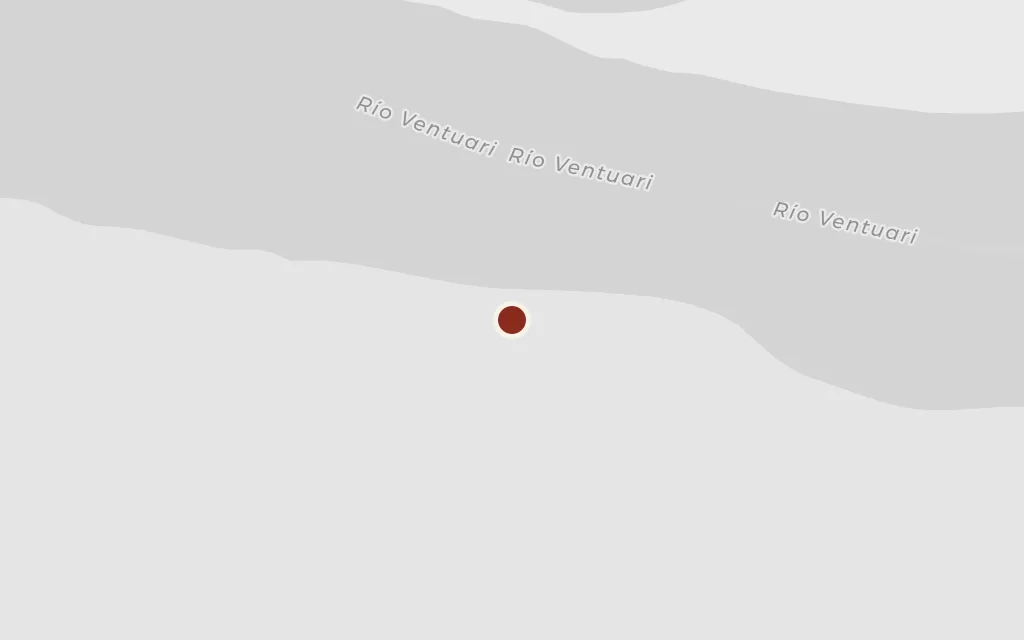 Map of The Orinoco (upriver) today