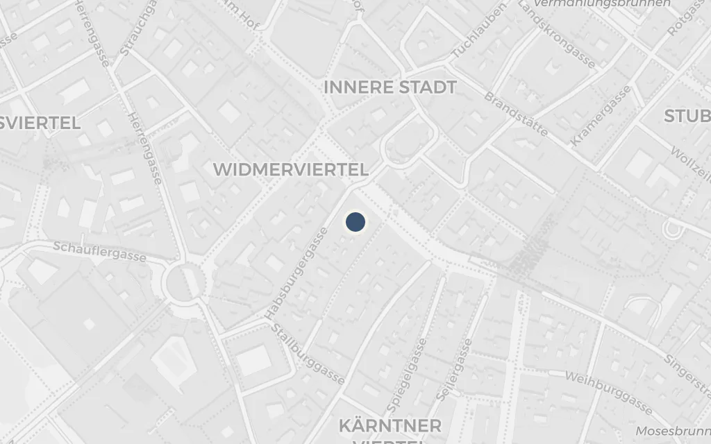 Map of Diotima's salon today