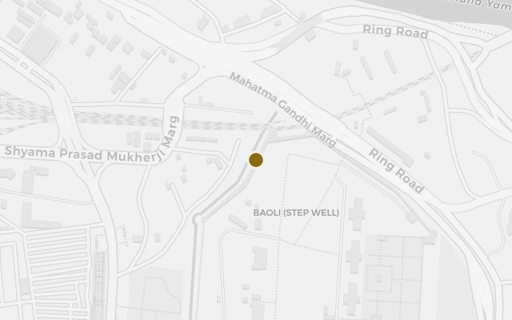 Map of The graveyard (Jannat Guest House) today