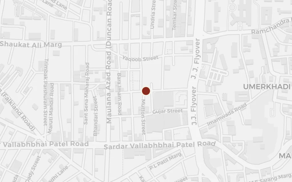 Map of Bombay today