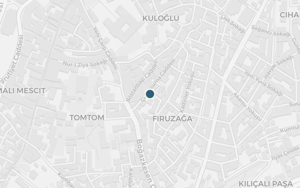 Map of The Museum of Innocence today