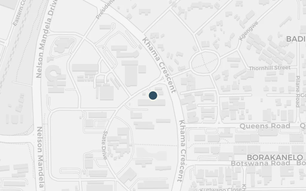 Map of The Mall and the President Hotel today