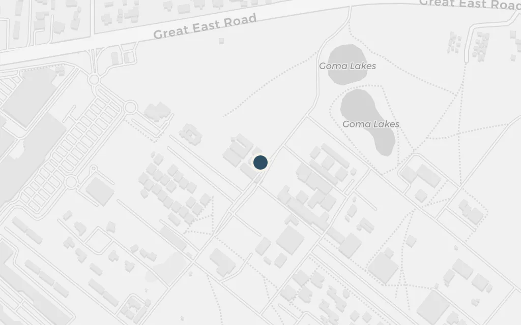 Map of The University of Zambia today