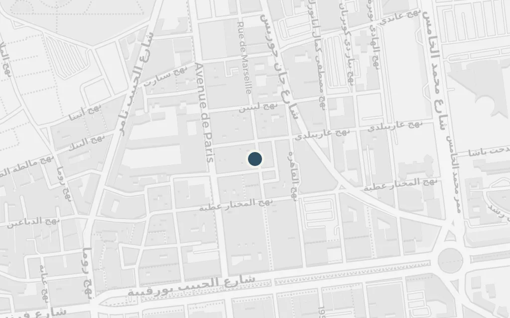 Map of The synagogue today