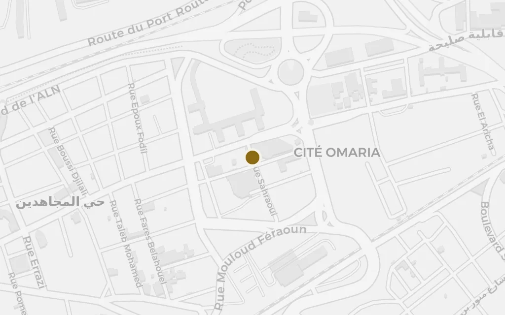 Map of The town gates (the quarantine) today