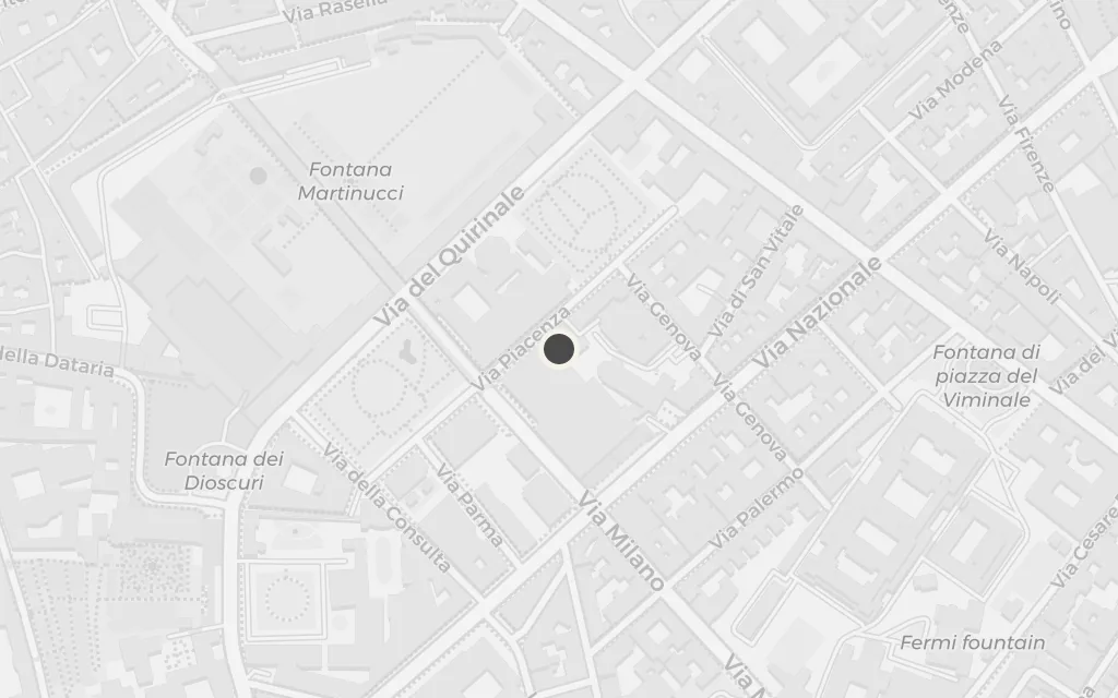 Map of Rome today