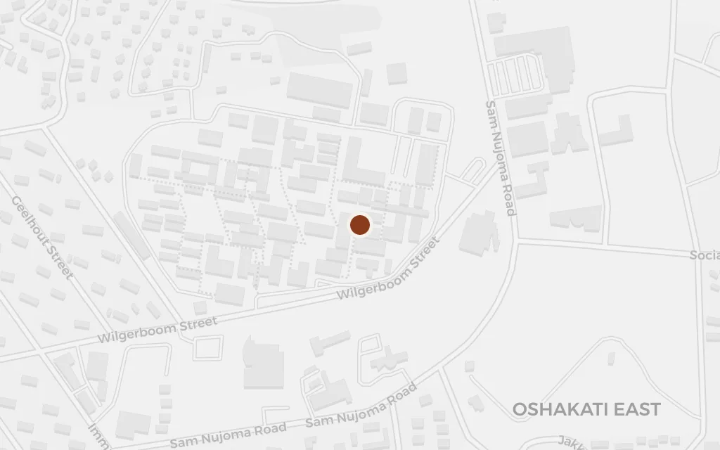 Map of Oshakati today