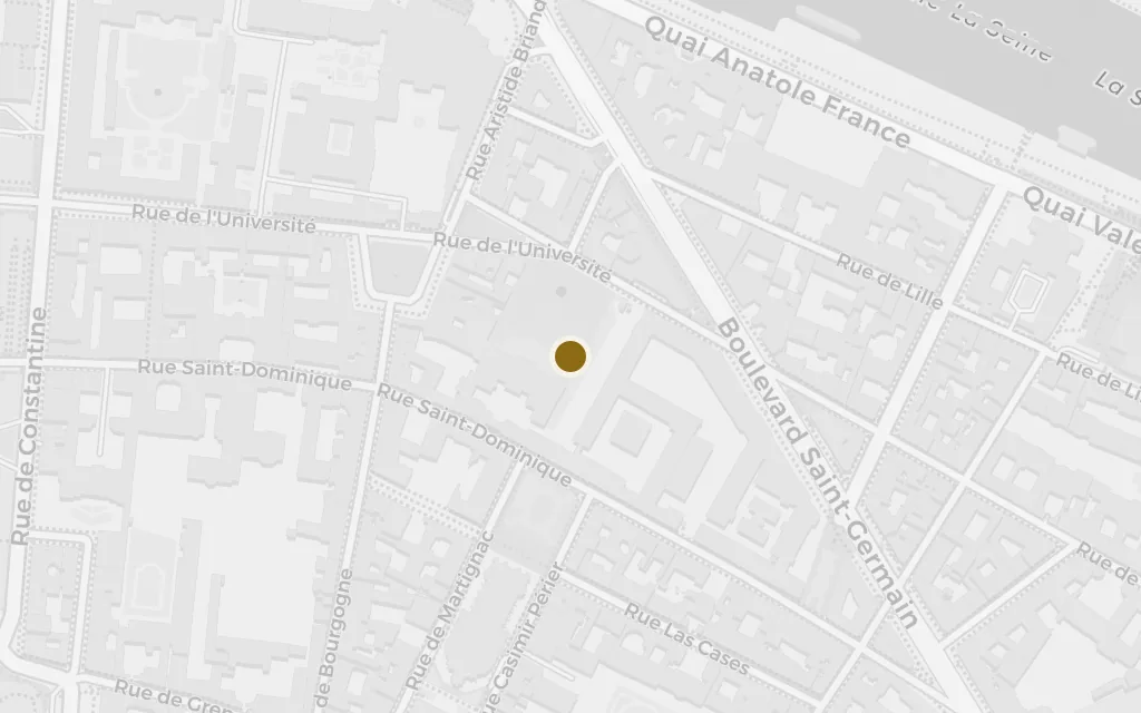 Map of Paris today