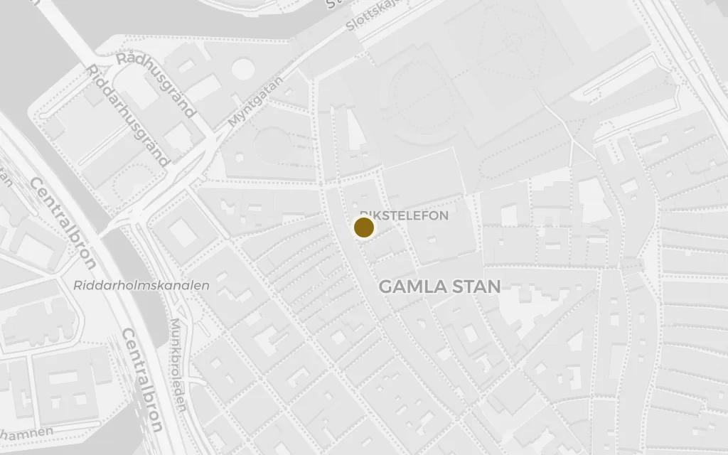 Map of Kungsträdgården today