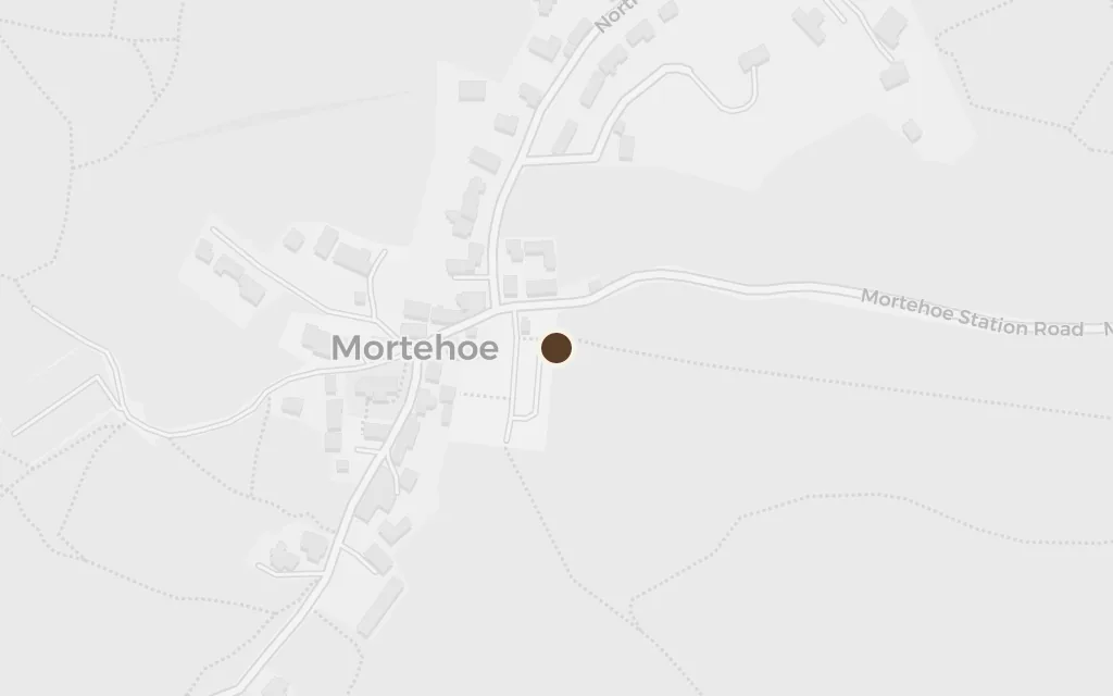 Map of Mortehoe, Devon today