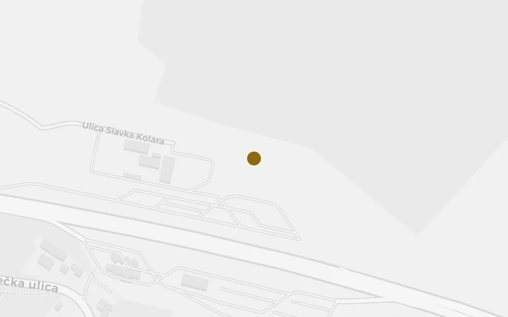 Map of The mother's house today