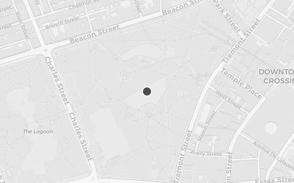 Map of The forest outside the town today