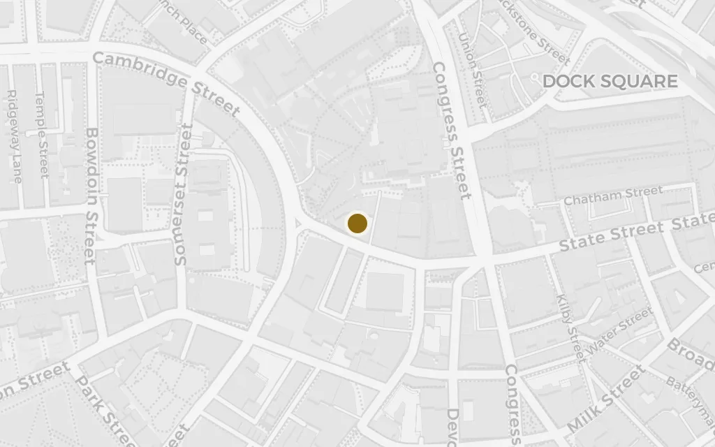 Map of The prison on Prison Lane today