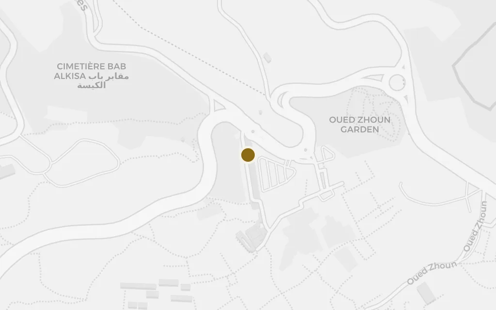 Map of The Palais Jamaï today