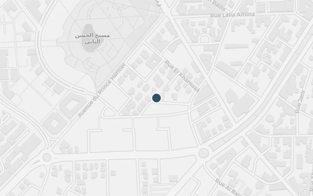 Map of The Ville Nouvelle today