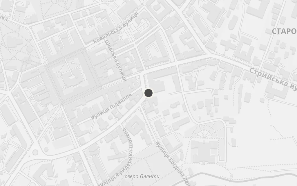 Map of The father's shop today