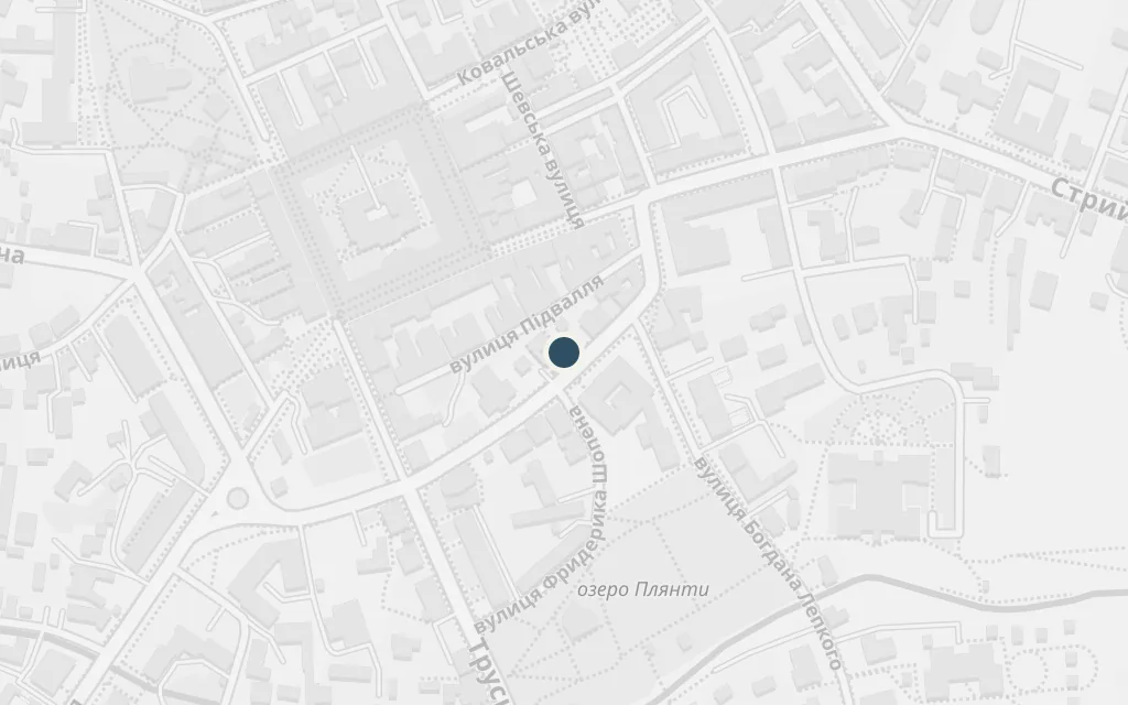 Map of The market square today