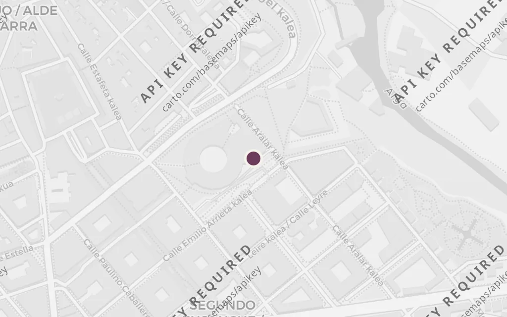 Map of Plaza de Toros de Pamplona today