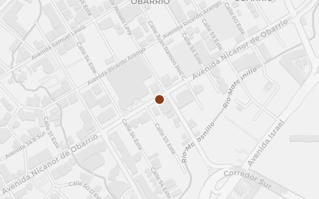 Map of The banking district today
