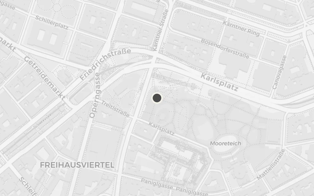 Map of The Vienna sewers today