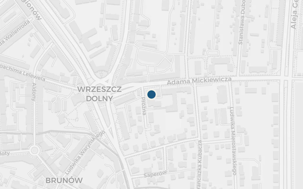 Map of Oskar's Langfuhr today