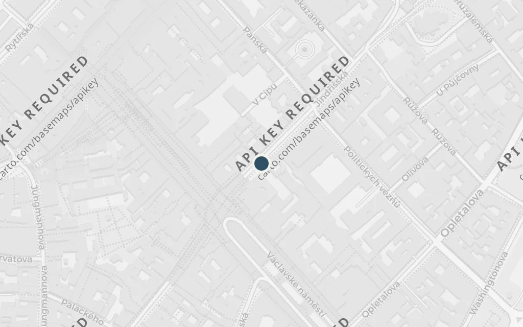 Map of The Bank where K. is chief clerk today