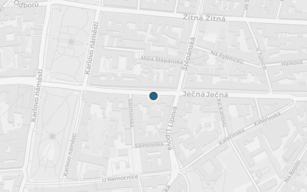 Map of Wenceslas Square today